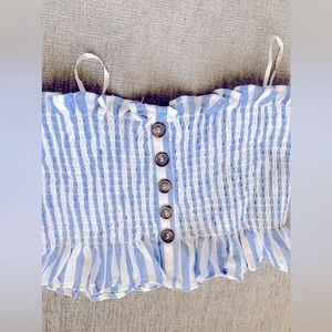 NWT NEW Wila  tube top crop top matching pants in another listing size M